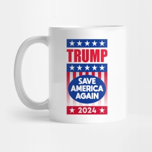 Trump 2024 Save America Again Mug